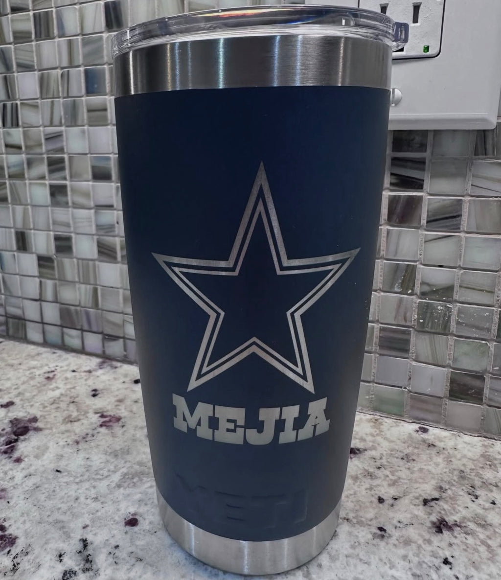 Custom 20oz Yeti tumblers